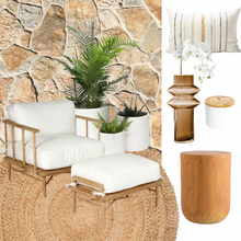 Load image into Gallery viewer, Harbour Island Armchair + Ottoman