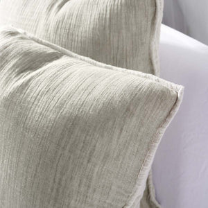 Sea Foam Reversible Cushion | Khaki/Natural-Eadie Lifestyle-Magnolia Lane
