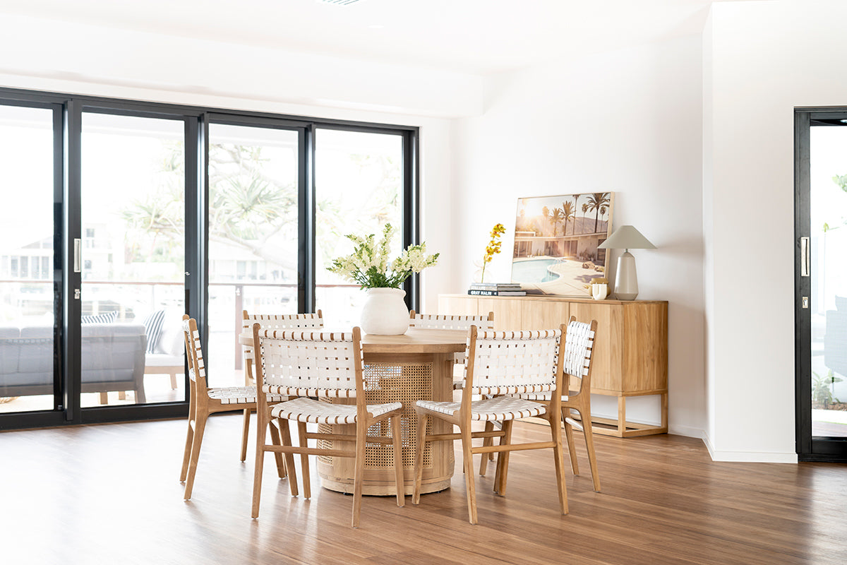 Coast Round Dining Table - Rattan Furniture - Magnolia Lane