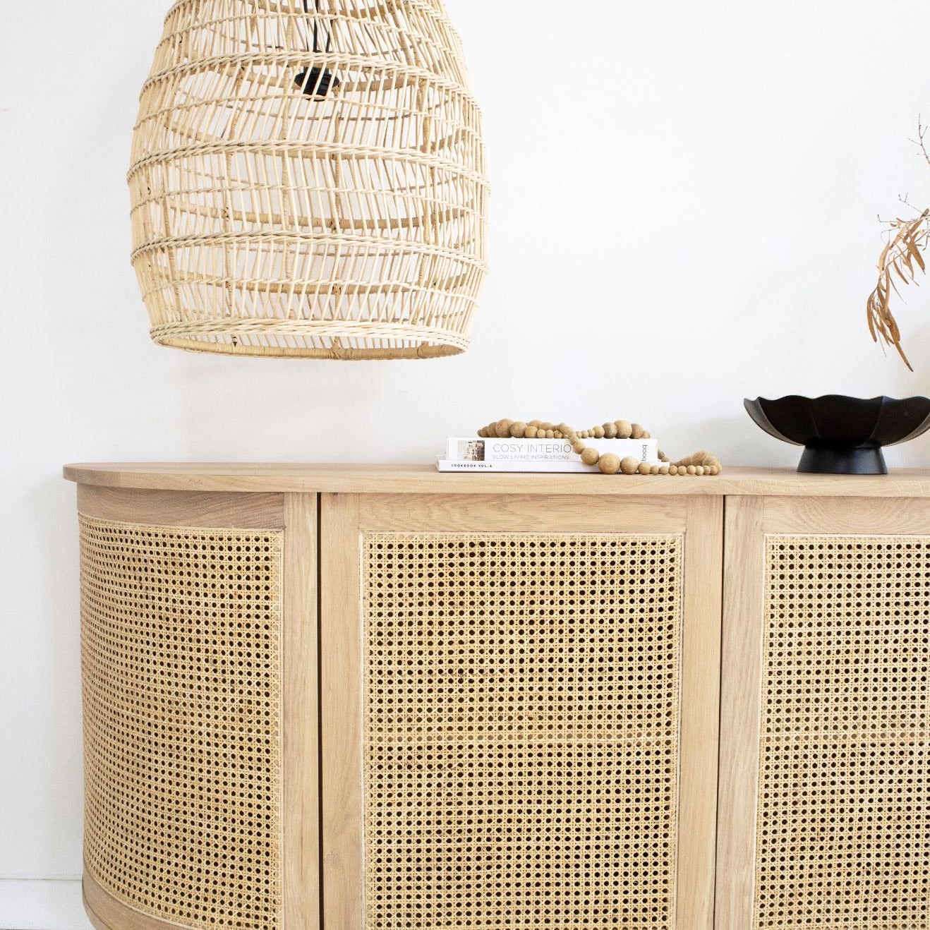 Beach Four Door Sideboard | Curved Edges - Magnolia Lane