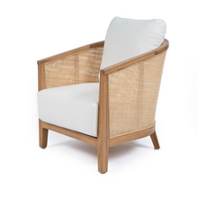 Load image into Gallery viewer, The Bay rattan and teak Arm Chair, Magnolia Lane coastal style furniture