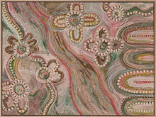 Load image into Gallery viewer, Bila Canvas Art Print | 90x120 | Oak Frame - Aboriginal Art - Magnolia Lane
