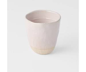 Lopsided Tea-mug - Large S2 | Sakura Pink & Bisque - Made in Japan - Magnolia Lane