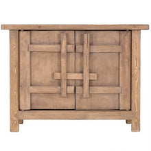 Load image into Gallery viewer, Bulu Cabinet 2D | Natural, reclaimed elm cabinet by Uniqwa Furniture available through Magnolia Lane 1