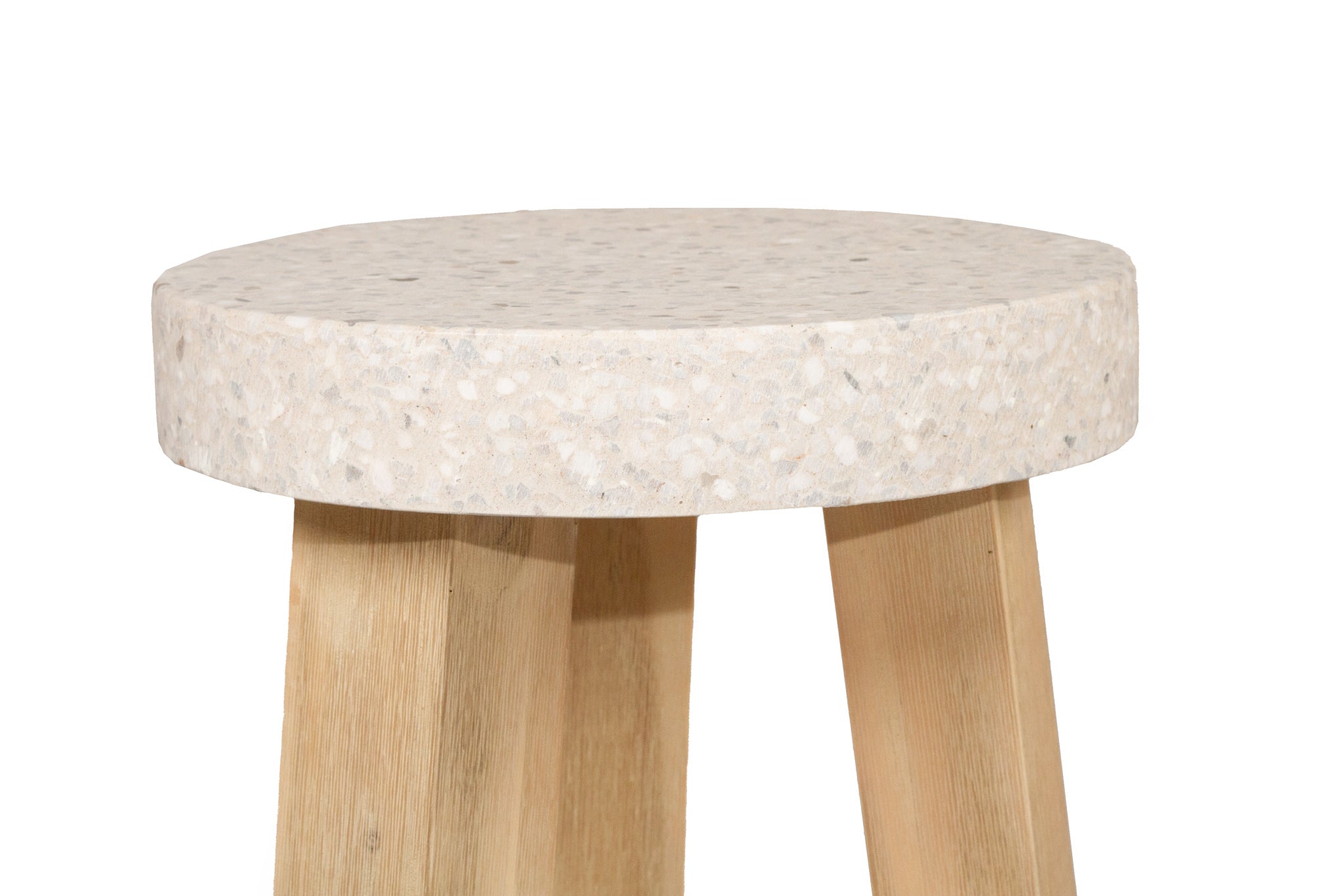 Costa ivory coast eterrazzo stool, Magnolia Lane 7