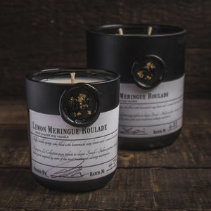 Lemon Meringue Roulade limited edition candle, Magnolia Lane homewares Sunshine Coast