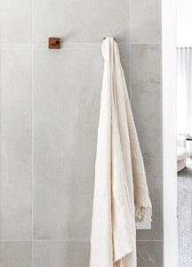 Luxe stonewashed turkish towel in the colours of the sand dunes, Magnolia Lane, One Fine Sunday