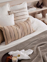 Load image into Gallery viewer, Montana Ivory Square Cushion by L&amp;M Home available through Magnolia Lane 1