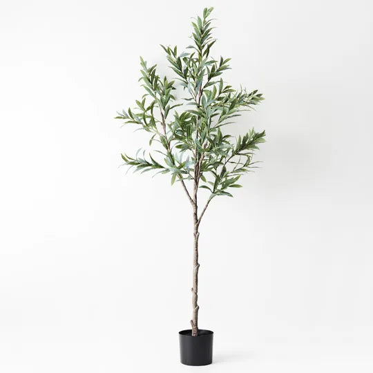 Faux Olive Tree, natural looking artificial trees and plants, Magnolia Lane home decor