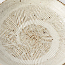 Load image into Gallery viewer, Organic spiral plate, 13 cm in a sand glaze, made in Japan, Magnolia Lane artisan ceramics