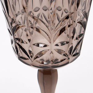 Pavilion Acrylic Wine Glass S2 | Smoke - Magnolia Lane picnicware 3