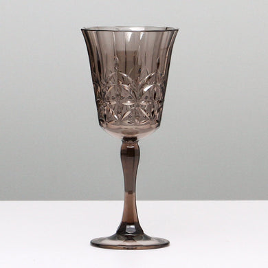 Pavilion Acrylic Wine Glass S2 | Smoke - Magnolia Lane picnicware