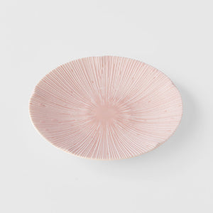 Small pink ceramic plate from our artisan ceramic range, made in Japan | Magnolia Lane ceramics 1