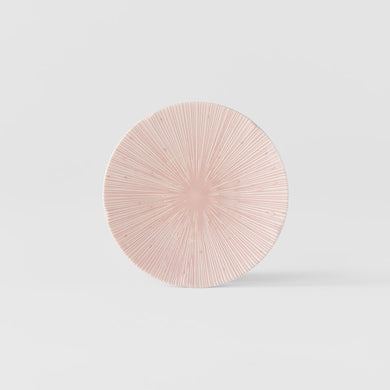 Small pink ceramic plate from our artisan ceramic range, made in Japan | Magnolia Lane ceramics