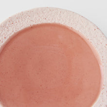 Load image into Gallery viewer, Puddle side plate/saucer featuring a pink crackle glaze | Magnolia Lane ceramics 1