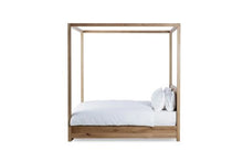 Load image into Gallery viewer, Reclaimed French Oak Four Poster Bed, Magnolia Lane rustic bedroom furniture 6