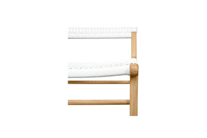 Resort open weave dining chairs in white, Magnolia Lane full outdoor coastal furniture 4