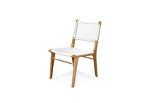 Load image into Gallery viewer, Resort open weave dining chairs in white, Magnolia Lane full outdoor coastal furniture 6
