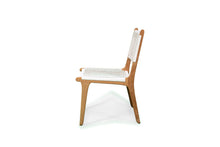 Load image into Gallery viewer, Resort open weave dining chairs in white, Magnolia Lane full outdoor coastal furniture 5