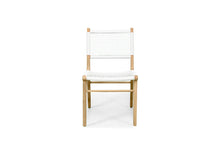 Load image into Gallery viewer, Resort open weave dining chairs in white, Magnolia Lane full outdoor coastal furniture