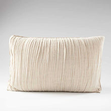 Load image into Gallery viewer, Sabbia lumbar cushion in natural, linen and cotton blend by Eadie Lifestyle, Magnolia Lane