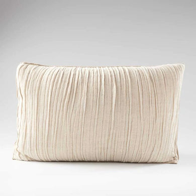 Sabbia lumbar cushion in natural, linen and cotton blend by Eadie Lifestyle, Magnolia Lane