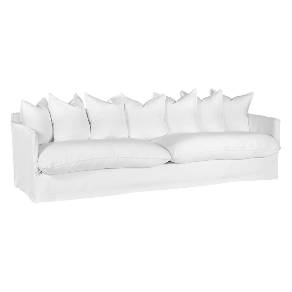 Singita four seater sofa by Uniqwa Collections, Magnolia Lane Coastal Living - white