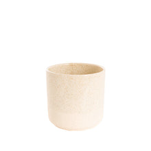 Load image into Gallery viewer, Speckled duo ceramic post in sand and cream, Magnolia Lane pots and planters