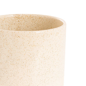 Speckled duo ceramic post in sand and cream, Magnolia Lane homewares Sunshine Coast