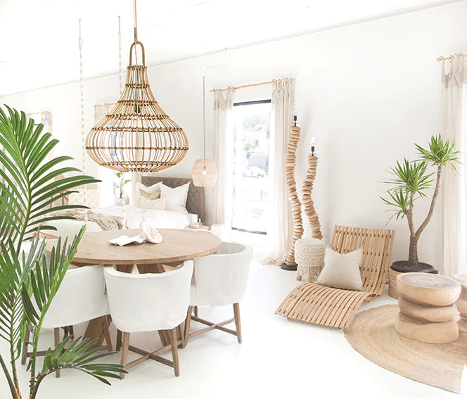 St Croix Timber Dining Table by Uniqwa Furniture available through Magnolia Lane 1