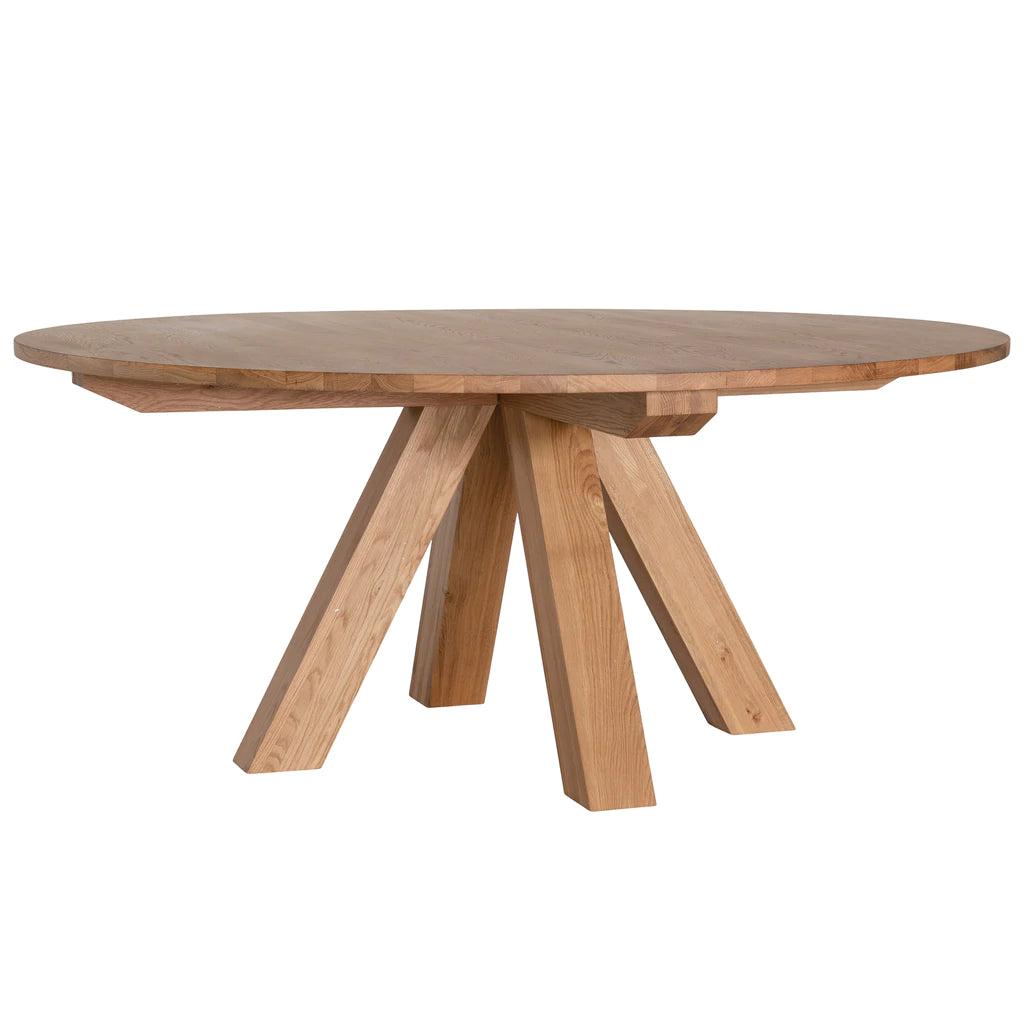 St Croix Timber Dining Table by Uniqwa Furniture available through Magnolia Lane
