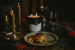 Sticky Gingerbread Pudding 400g candle, Magnolia Lane artisan candles and giftware