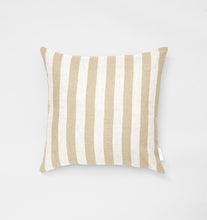 Load image into Gallery viewer, Stripe Fawn Square Cushion by Middle of Nowhere, Magnolia Lane