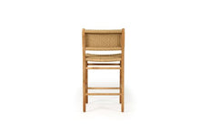 Load image into Gallery viewer, Cable Beach teak and woven full outdoor counter tool, Magnolia Lane coastal furniture 6