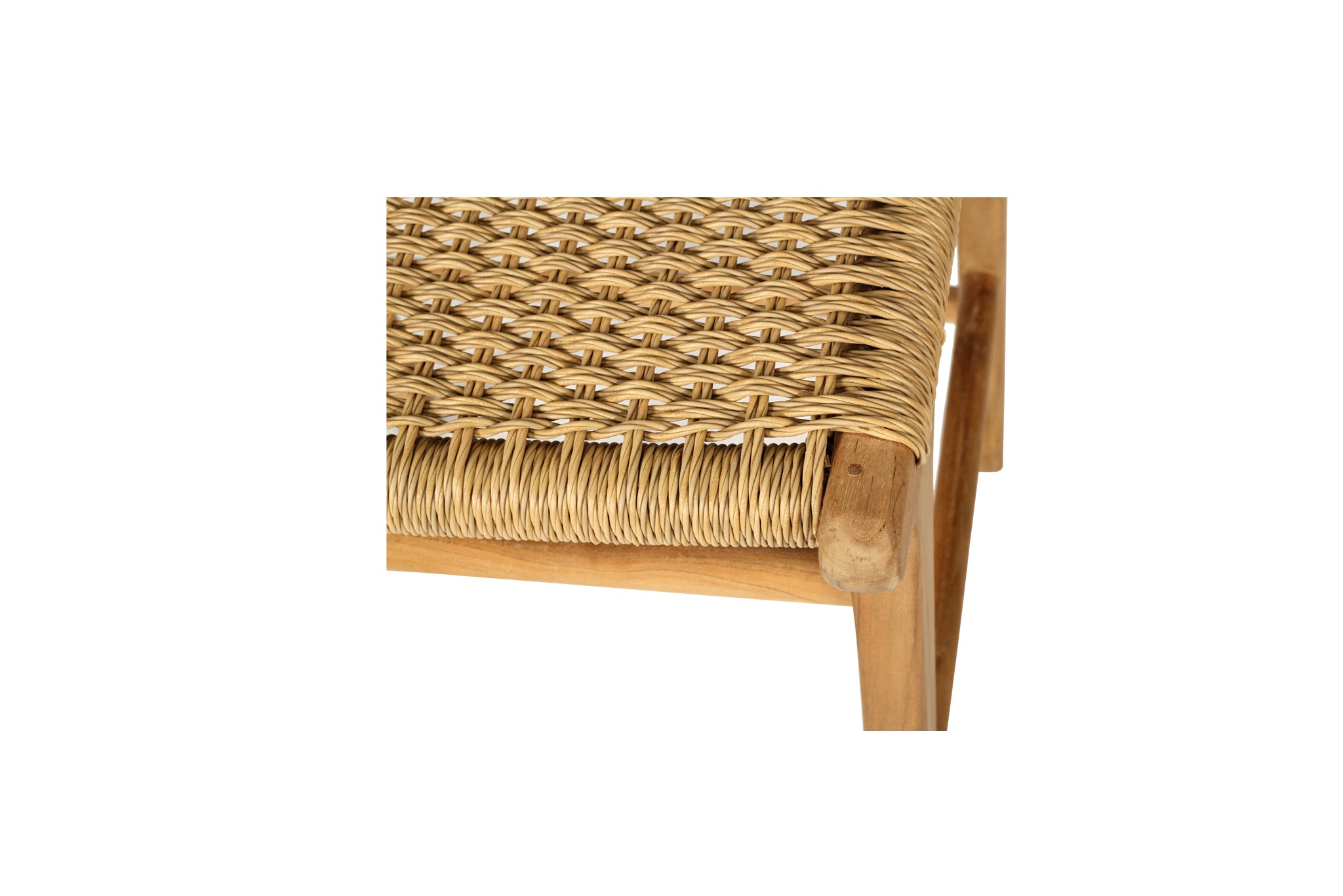 Cable Beach teak and woven full outdoor counter tool, Magnolia Lane coastal furniture 7
