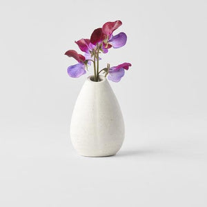 Teardrop vase in mountain white, made in Japan, Magnolia Lane home decor 2