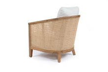 Load image into Gallery viewer, The Bay rattan and teak Arm Chair, Magnolia Lane coastal style furniture 2
