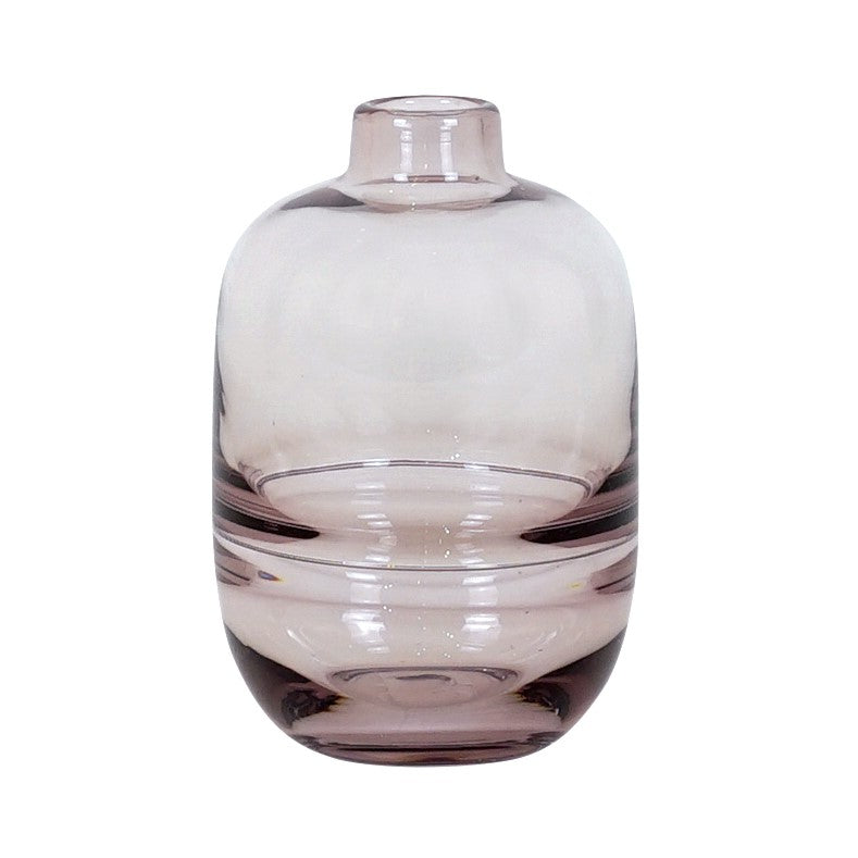 Cleopatra Glass Bud Vase | Pink - Pink Glass - Magnolia Lane