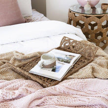 Load image into Gallery viewer, William Side Table (glass top) - Magnolia Lane