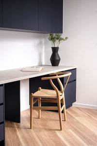 Wishbone Designer Replica Chair | Natural Oak - Magnolia Lane study nook